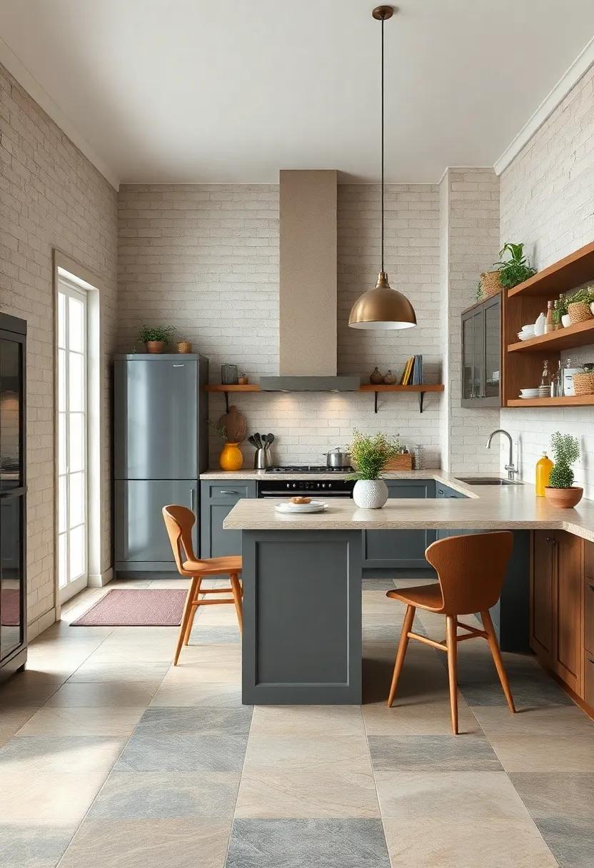 Creative Flooring‍ Compositions Mixing Different ⁢Materials for Unique Designs