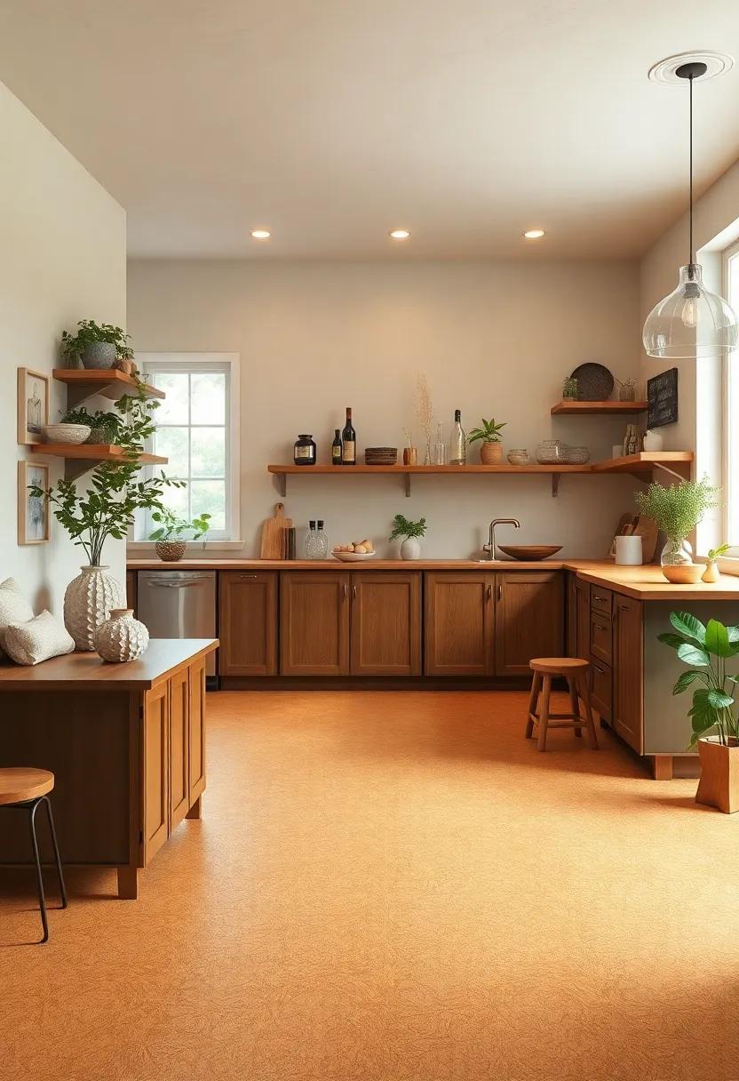 Elegant Cork⁤ Flooring Options That ‍enhance Comfort⁣ in Cottage Kitchens