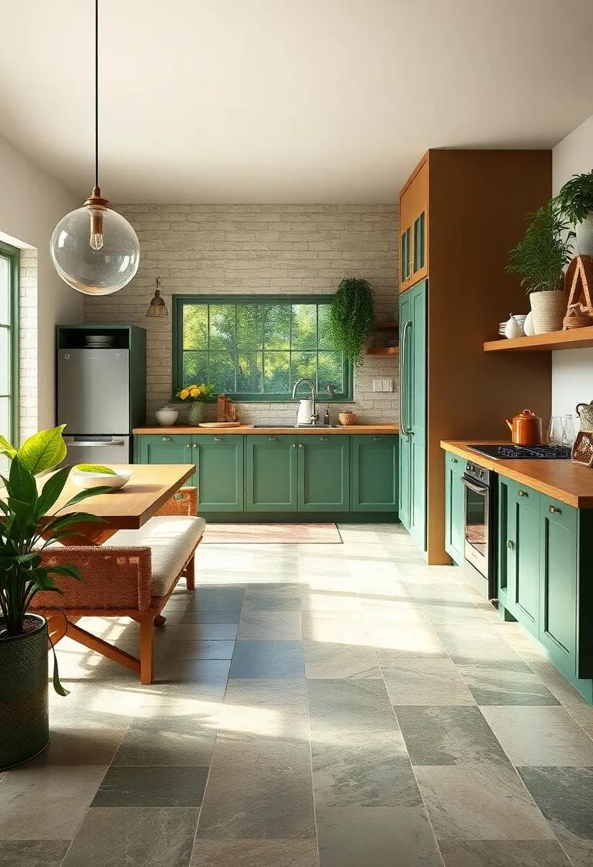 Nature-Inspired Green Flooring Ideas to harmonize with Cottage Vibes