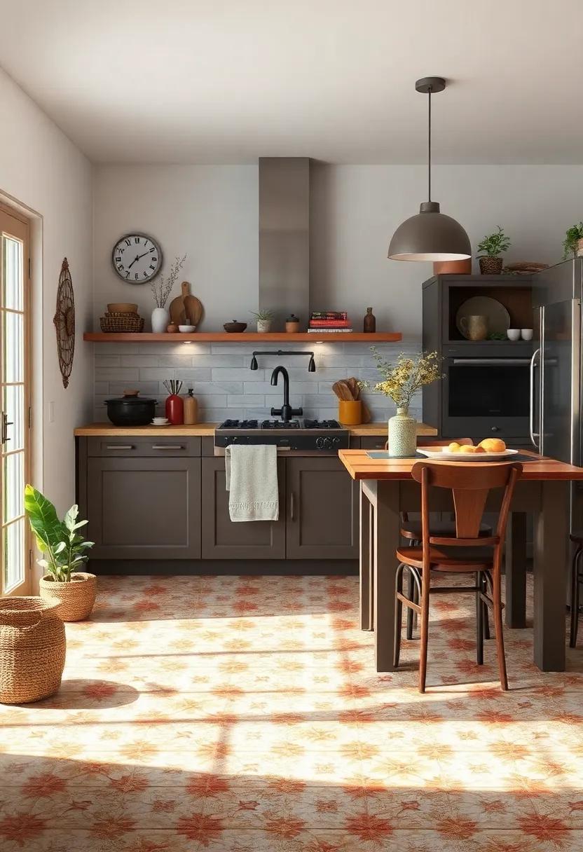 Timeless Linoleum Patterns That Embrace a Vintage Cottage Aesthetic