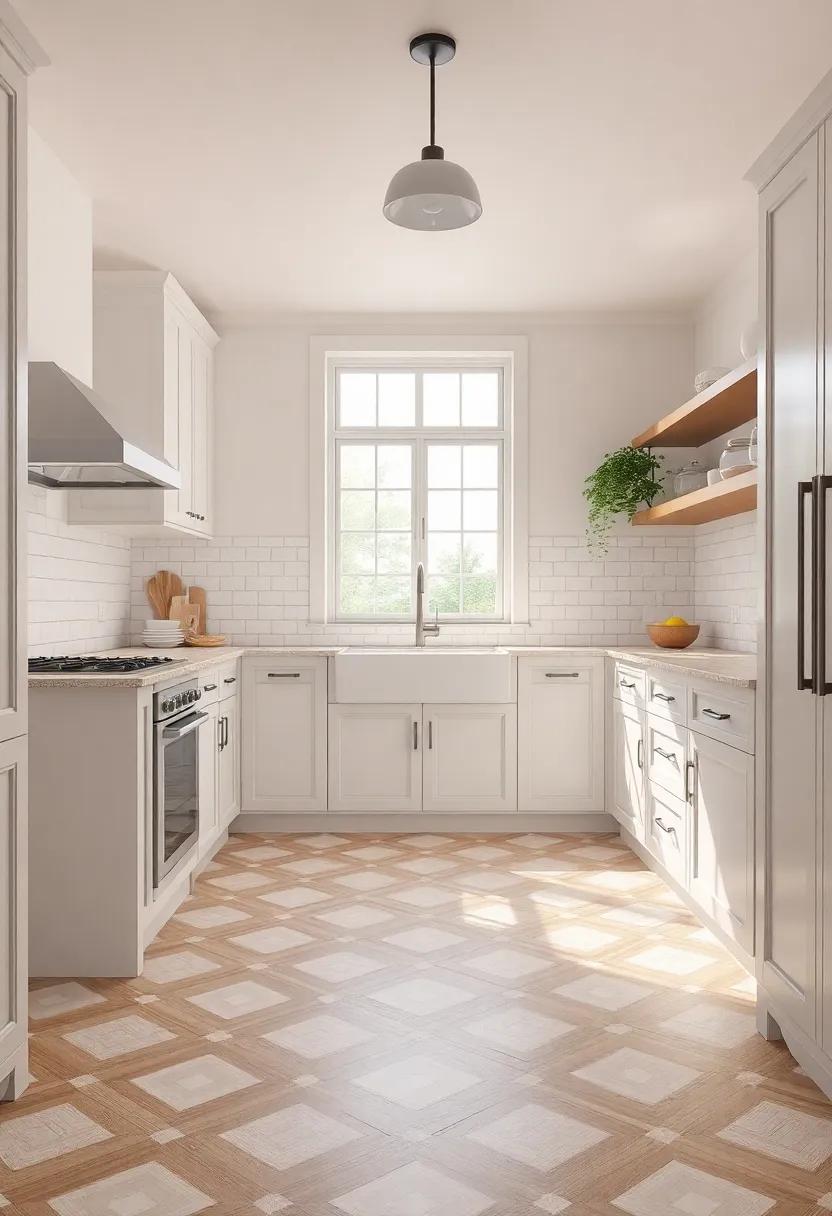 Pattern Play: The Impact of Geometric Designs on Kitchen Flooring