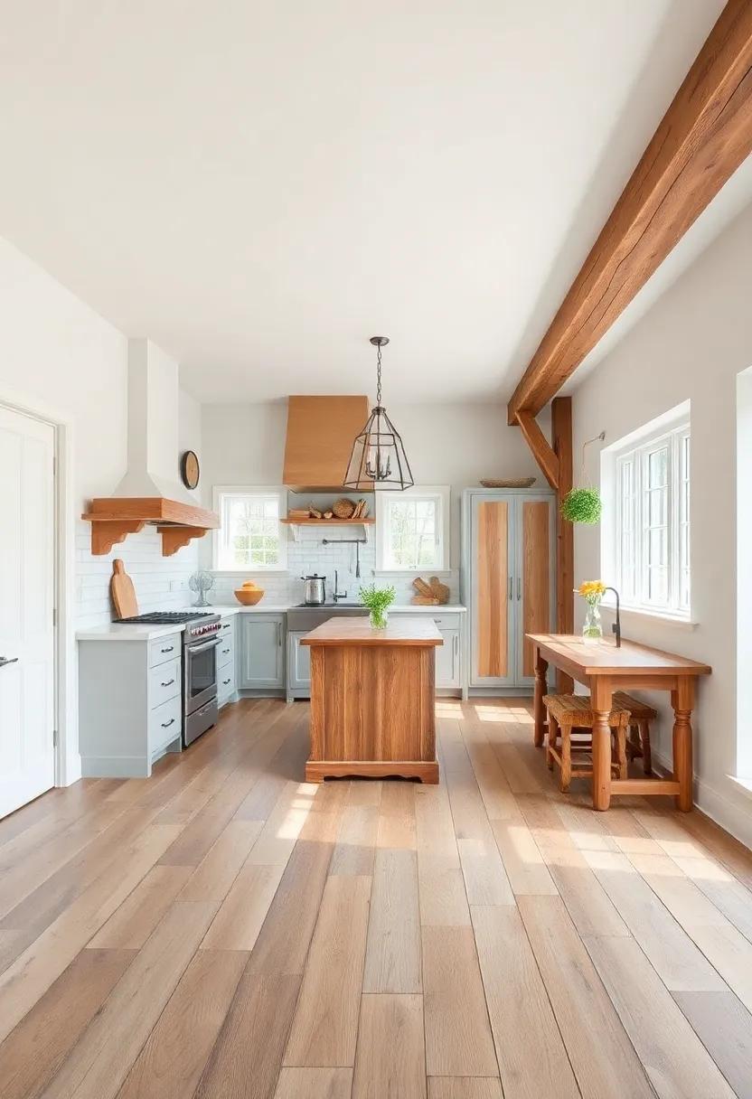 Adding Character with Reclaimed Wood‌ Beams and ​Vintage⁢ Flooring