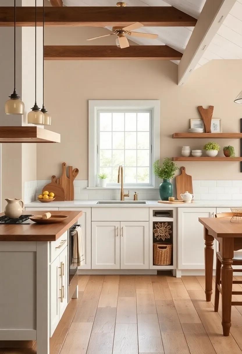 Infusing Earthy Color Palettes to Enhance Rustic Kitchen Aesthetics