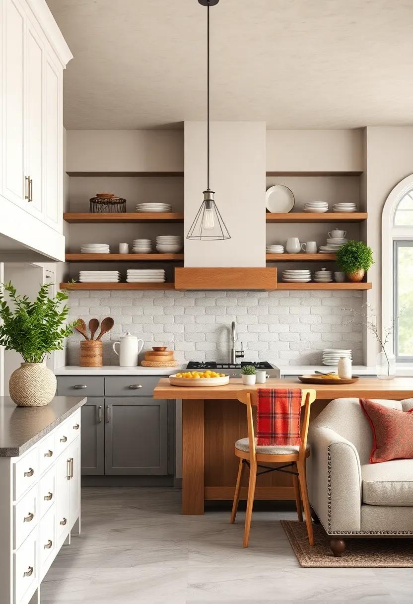 Open ‍Shelving: Replace ⁣upper cabinets with open shelves to display your favorite dishes⁣ and add⁢ a personal touch