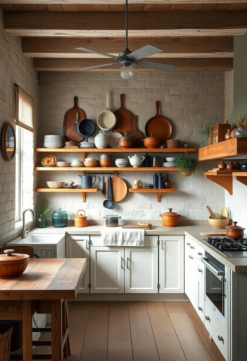 Vintage kitchenware:⁣ Display vintage​ pots, pans, and utensils ⁤as ⁤decor⁤ that‌ tells a story and adds character