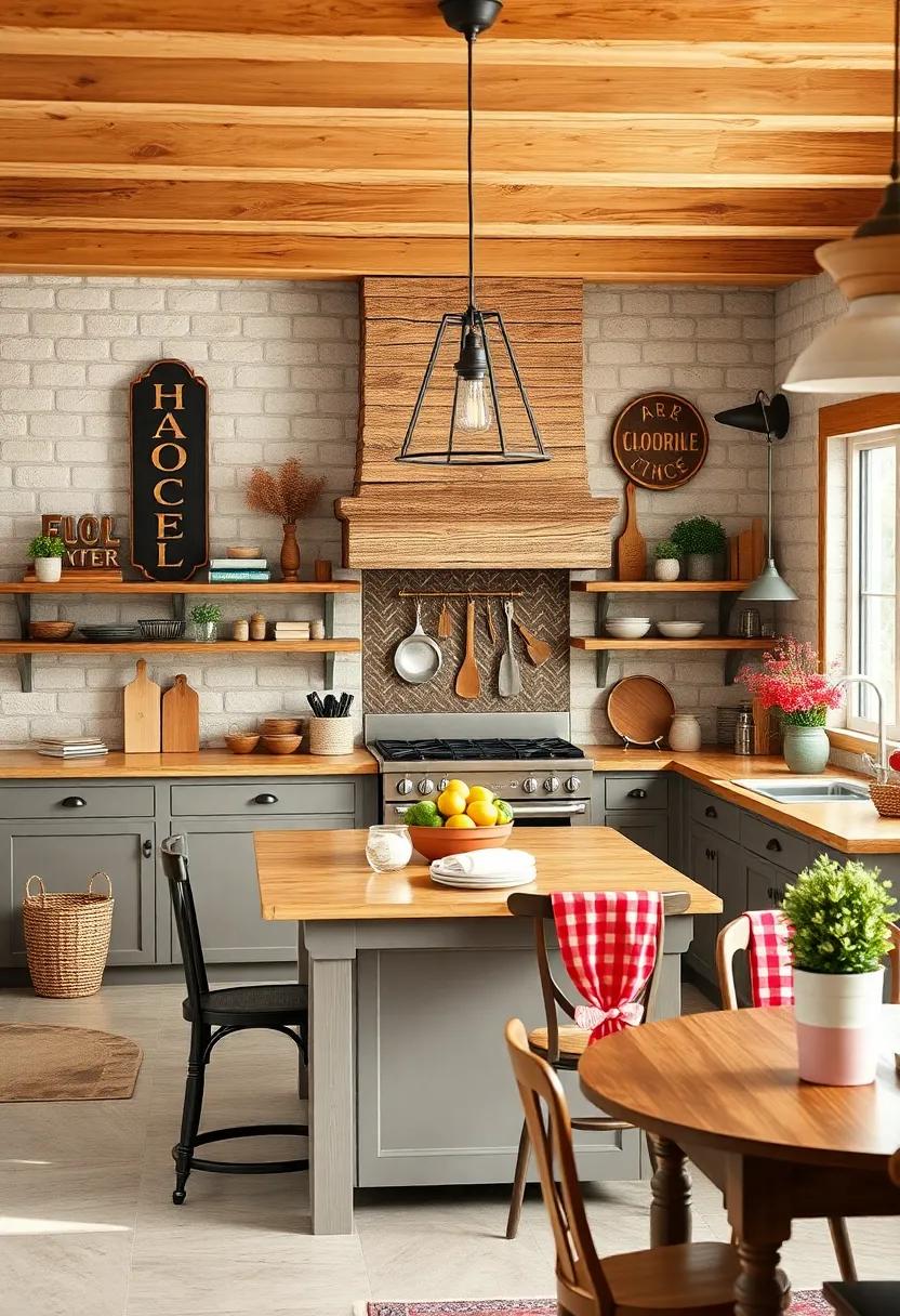 Whimsical Decor: ‍Add playful accents ⁢like farm animal figurines or​ retro ‌signs⁤ to‍ personalize your ⁤kitchen with a ‍sense‍ of⁤ fun