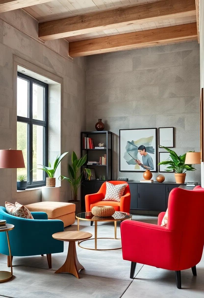 Colorful Accent Chairs: Break the monotony ‌of neutral office furniture with chair designs in⁢ striking colors, creating a vibrant​ environment that fuels creativity