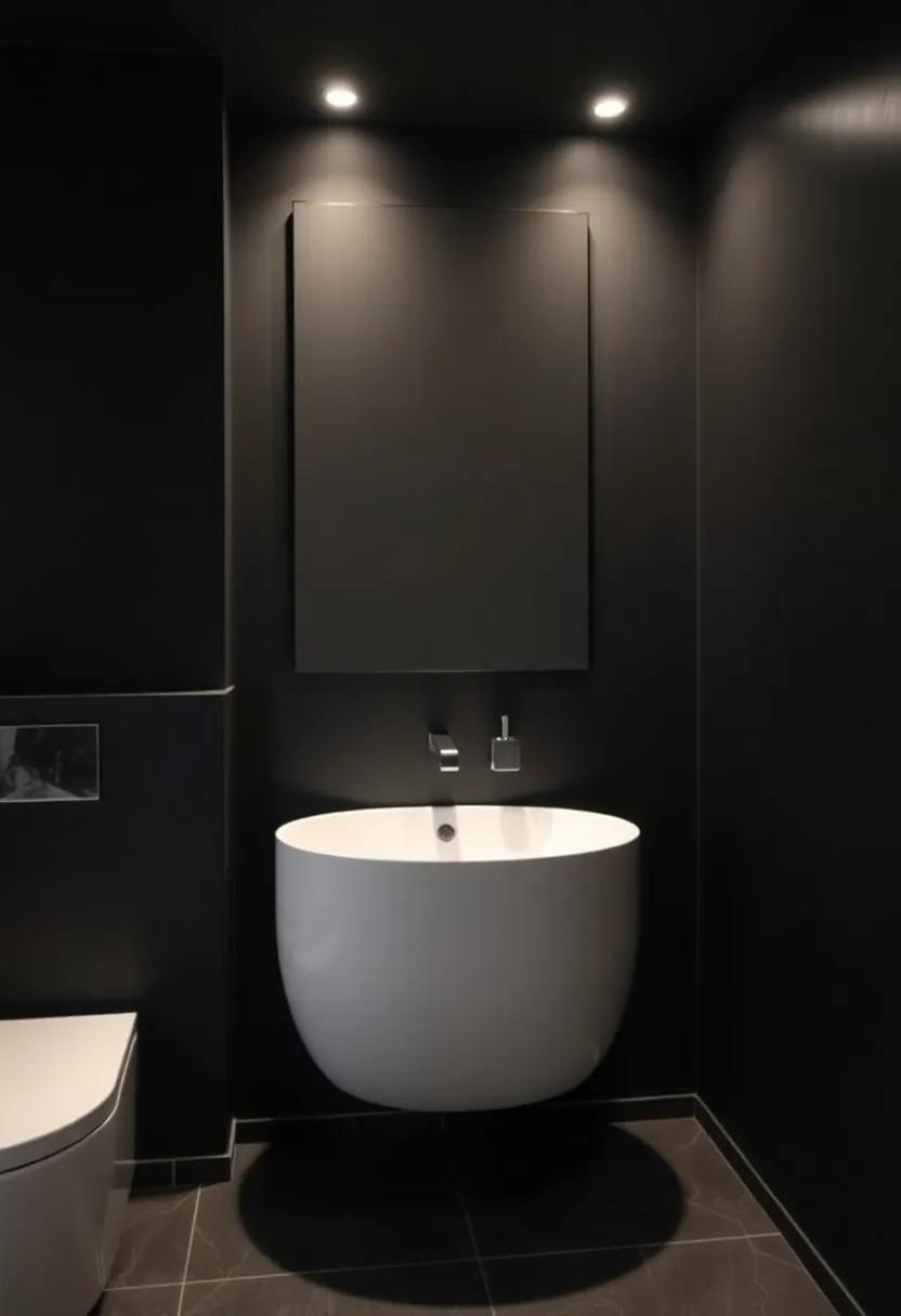 layers of Lighting: Creating Inviting Vibes in Dark Bathroom Spaces