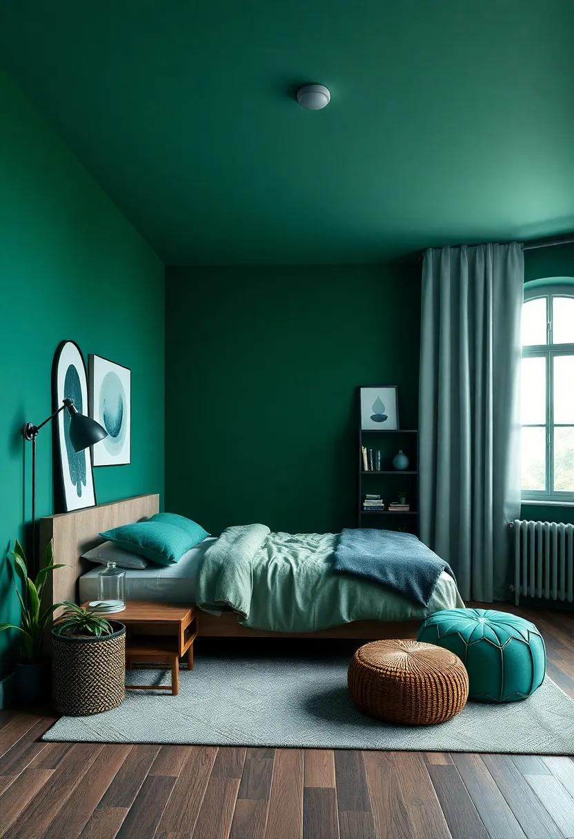 Versatile Color Palettes that Pair Beautifully with Dark Green Tones