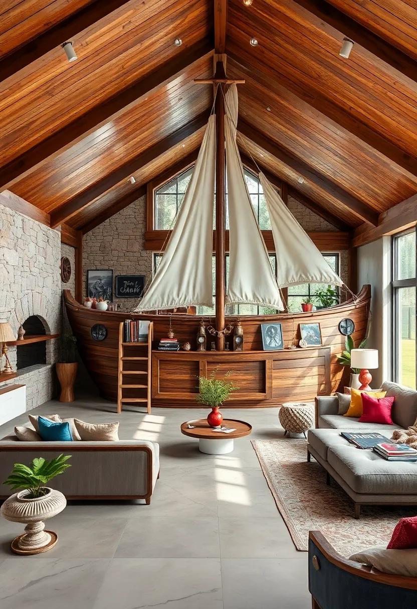 The Adventurous Pirate Ship: Styled like a⁣ pirate ship, complete⁤ with sails and a treasure chest, this playful treehouse is ‌perfect​ for imaginative young explorers