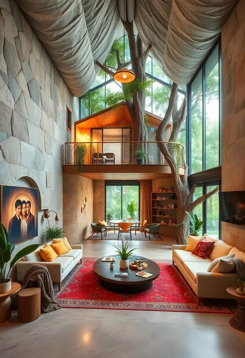 The Connected Hub: A sustainable treehouse that serves as a⁤ community center with educational spaces, gardens, and workshops promoting environmental awareness