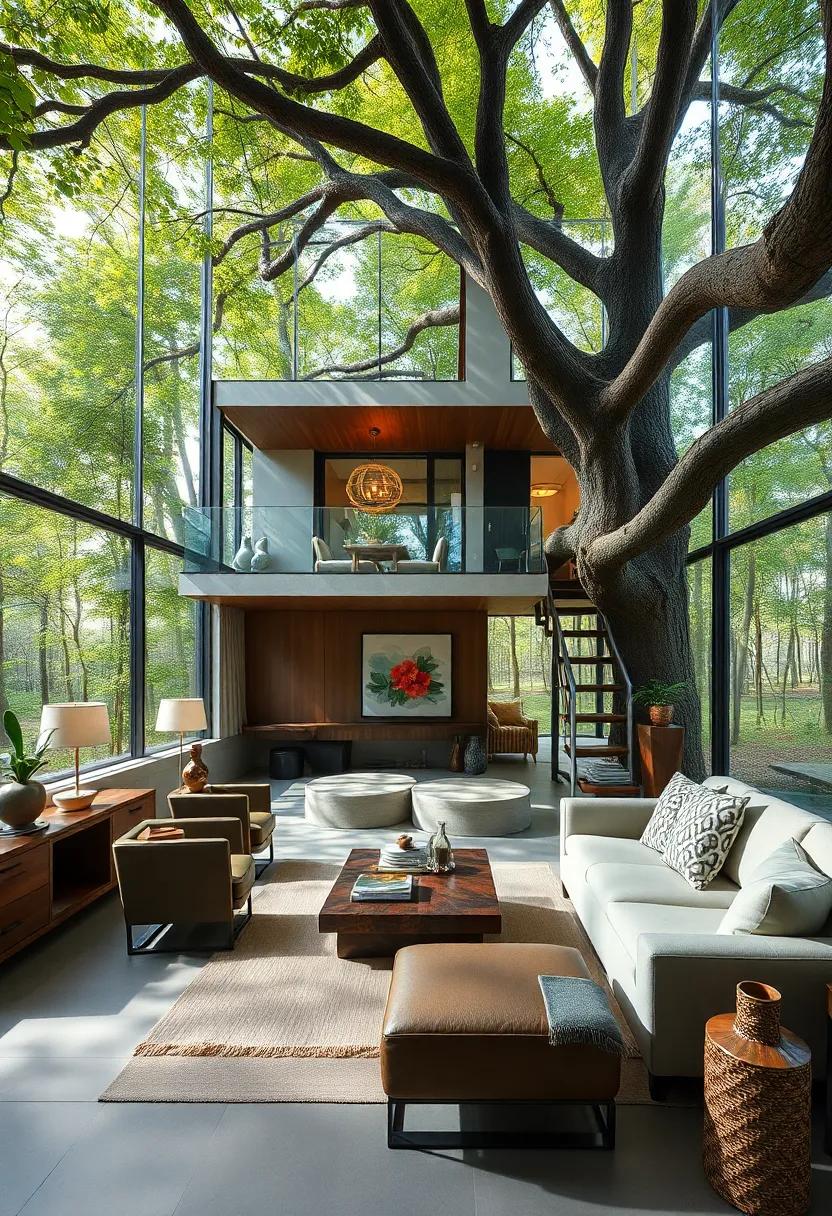 The Minimalist Haven: With clean lines and a monochromatic palette,‍ this sleek treehouse emphasizes simplicity while providing an unobstructed connection ‍to the surrounding forest