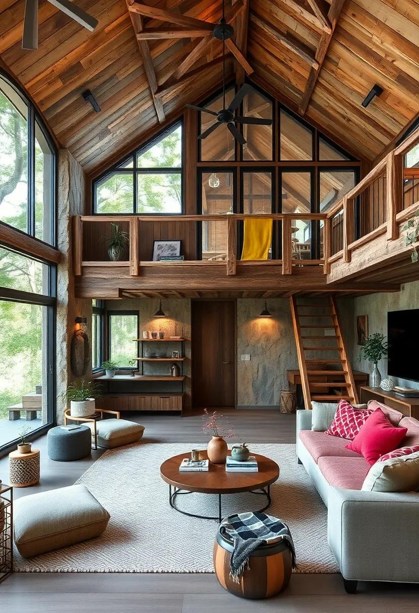 The Rustic Retreat: Crafted from reclaimed wood, this treehouse embraces a vintage charm, blending traditional craftsmanship ⁤with ⁤modern comforts