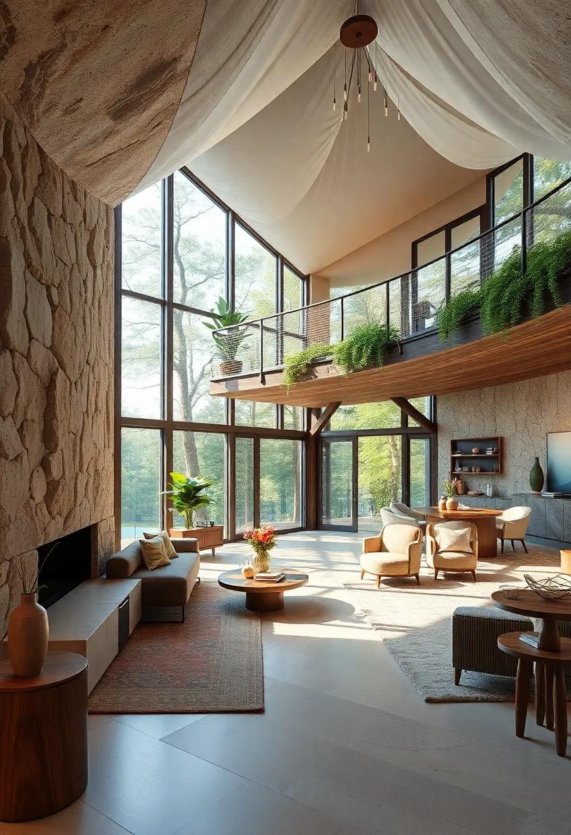 the Sky Deck: A treehouse with a rooftop deck for sunbathing or stargazing, providing an elevated perspective of the natural beauty that surrounds it