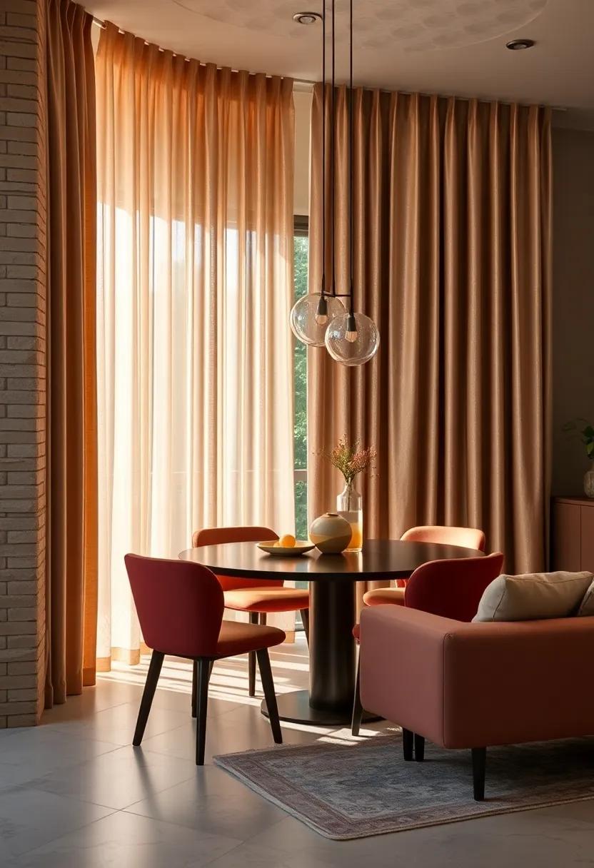 Choose curtains ⁢with a ⁢subtle metallic sheen ⁢for‍ that extra bit of glamour, catching the light‌ beautifully during dinner parties