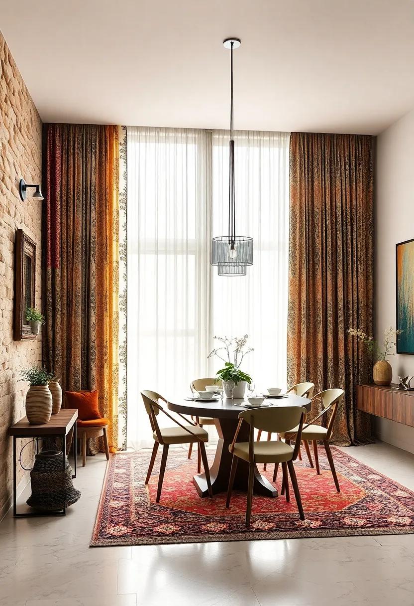 Incorporate eclectic ‍mix-and-match curtains that celebrate patterns and​ colors in unexpected ways, perfect for an artsy and bohemian feel