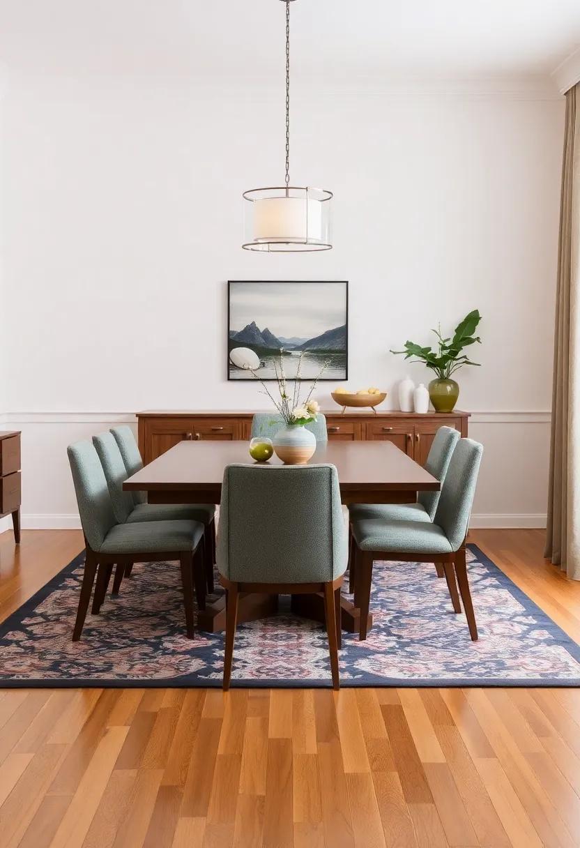Utilizing Rugs to Define Spaces and Enhance Dining Room⁢ Warmth