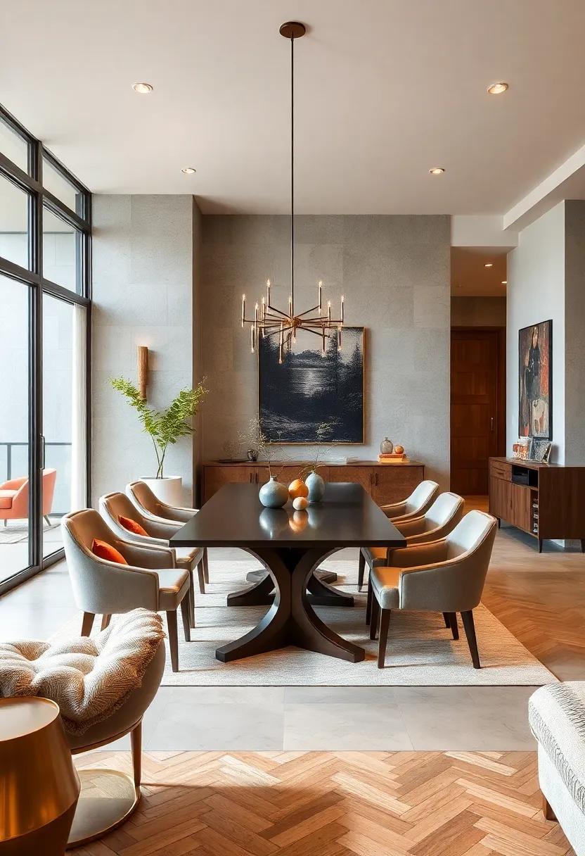 Choose the Right Size table: Measure your dining area accurately; a table that suits your space ensures comfortable movement and achieves a balanced look