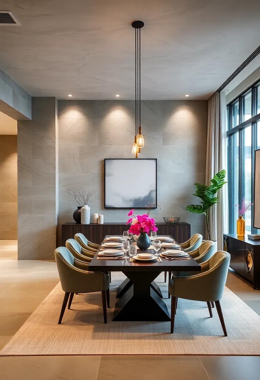 Consider Acoustic Elements: Incorporate soft furnishings or sound-absorbing panels to minimize noise, ensuring a peaceful dining environment