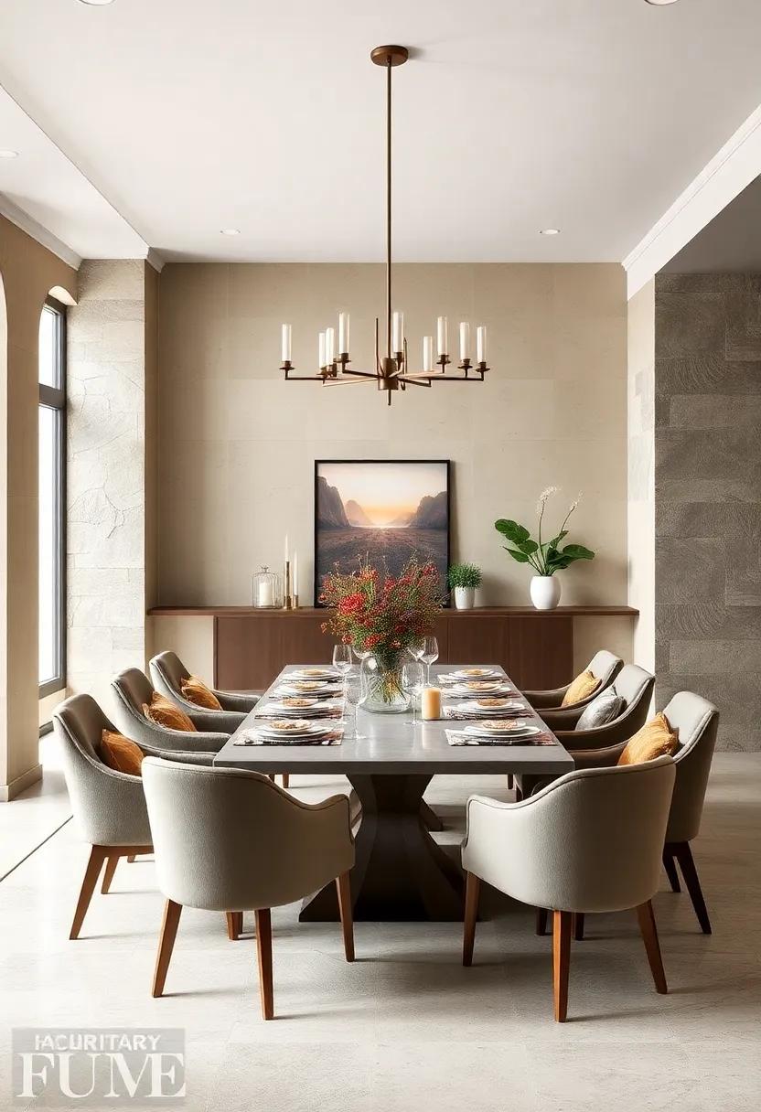 Don’t Overlook the Details: Small elements, such as candlesticks or handmade coasters, can create a lasting impression and elevate your dining experience