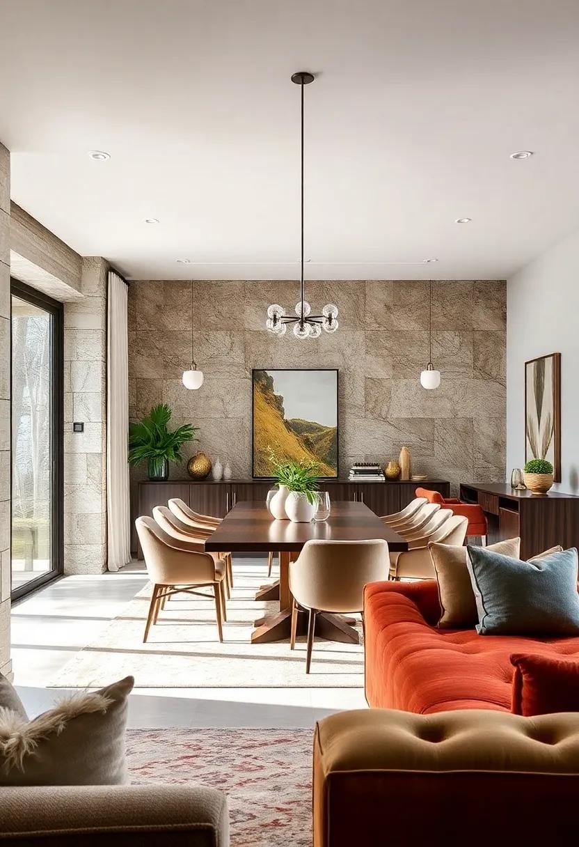 Maximize Natural Light: Opt for sheer curtains or strategically placed mirrors to allow sunlight to flow freely and brighten up the dining area