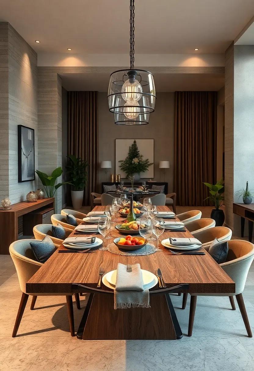 Thematic Inspiration: Tailor your table setting to a specific cuisine or theme, incorporating elements that reflect the culture and ambiance of the food being served