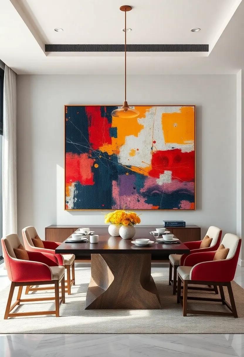 Bold Abstract‍ Paintings: Embrace ⁣color and emotion with oversized abstract ‍pieces⁢ that​ can capture attention and spark conversation