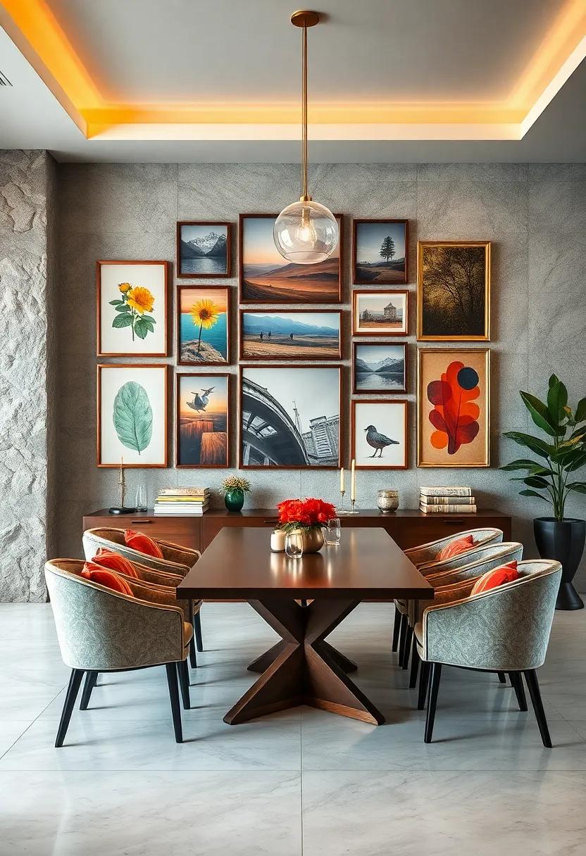 Gallery Wall: Curate a mix of family photos, travel memories, and favorite art pieces⁤ to create a personal timeline that reflects your journey