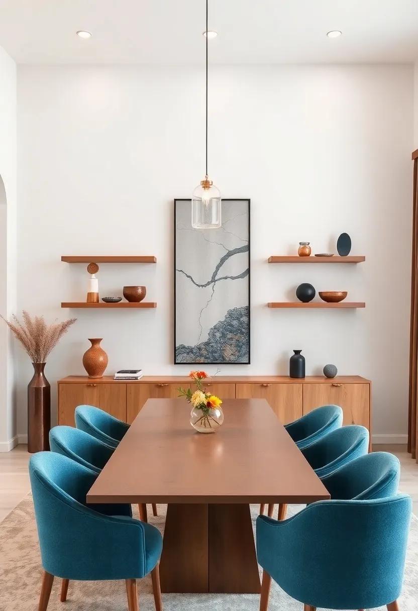 Artistic Shelving: Install floating shelves to showcase small⁤ sculptures or unique objects, ‍adding dimension‌ and interest to your wall space