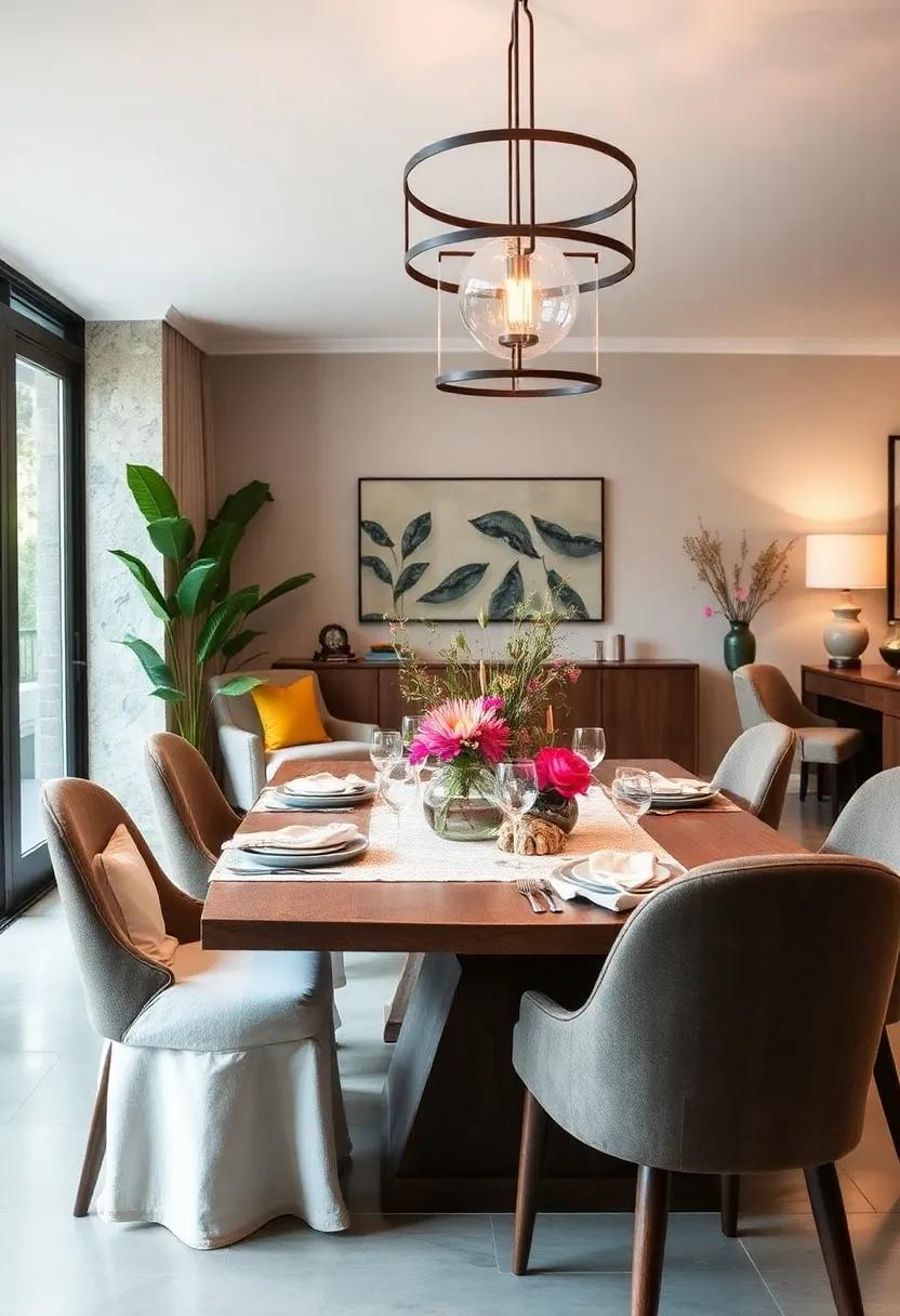 Fashion a DIY Table Centerpiece from natural Items: Collect stones, driftwood, or flowers from nature to design a rustic centerpiece that brings the outdoors in