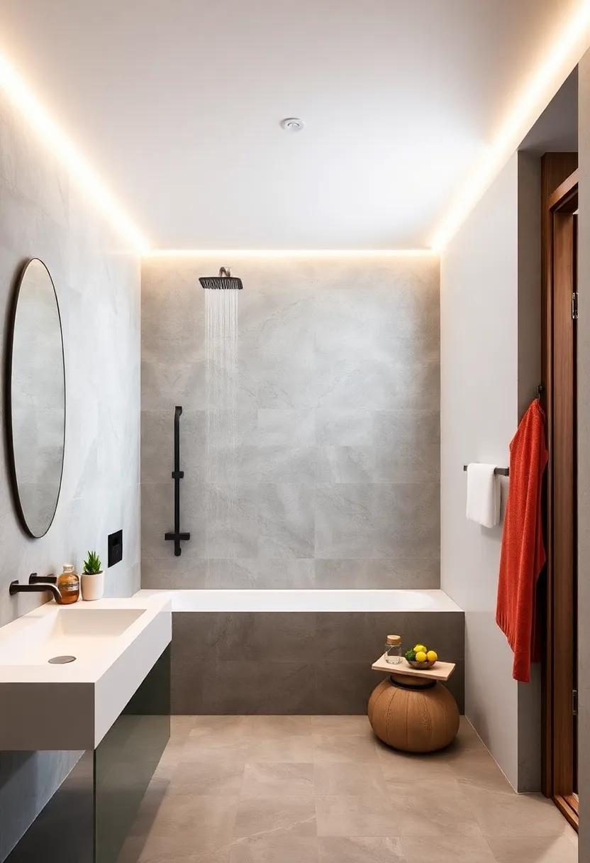 Modern Minimalism: Opt for sleek, ‍wall-mounted dual showerheads⁣ to maintain a clean and simple aesthetic in ⁣your ‍contemporary bathroom