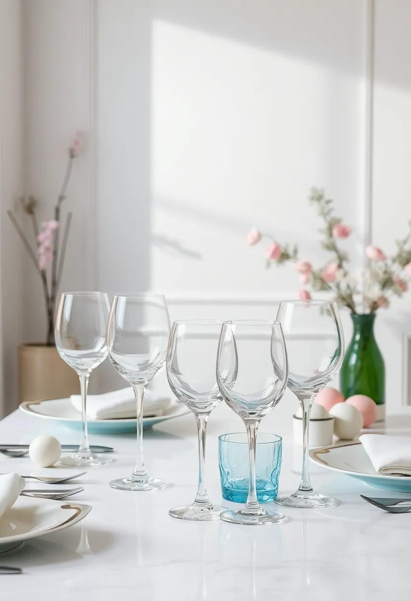 Elegant Glassware choices: Elevate Your Dining Experience with Crystal or Colored Glass