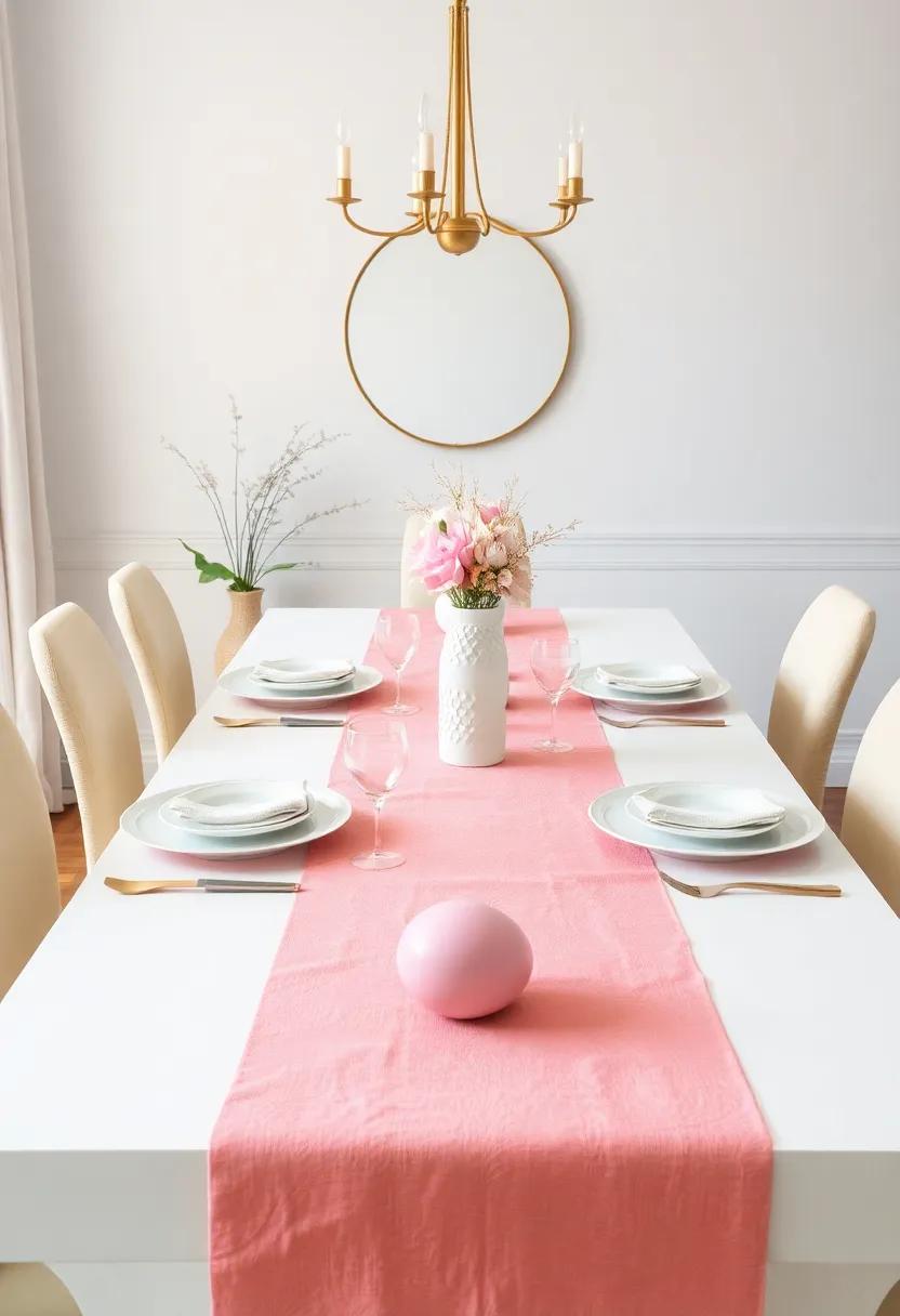 Luxurious Table runners: elevate Your Easter Feast with Rich Fabrics