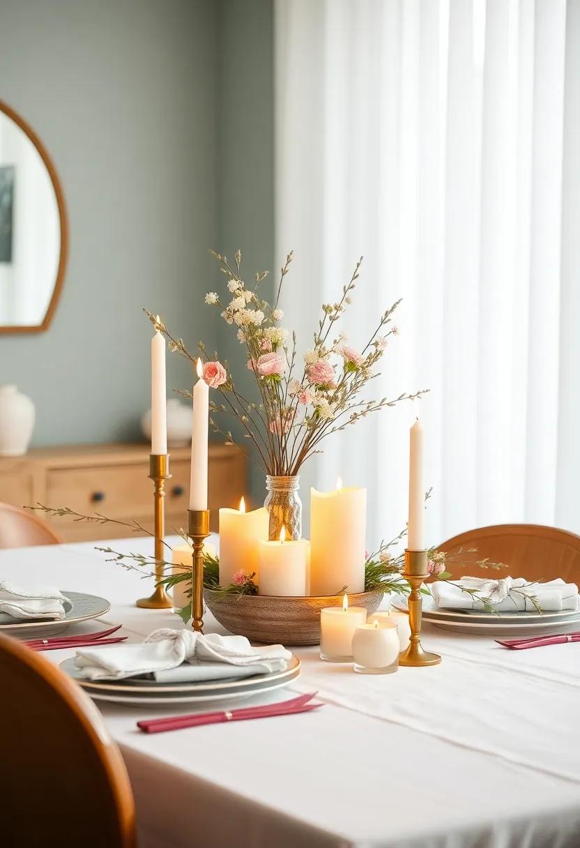 Seasonal Candle Arrangements: Create Warmth with Soft Lighting Ideas