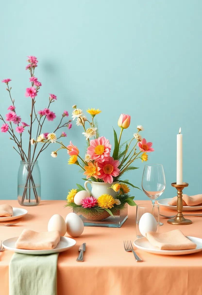 Enchanting Centerpieces That Celebrate Spring's Vibrant Colors
