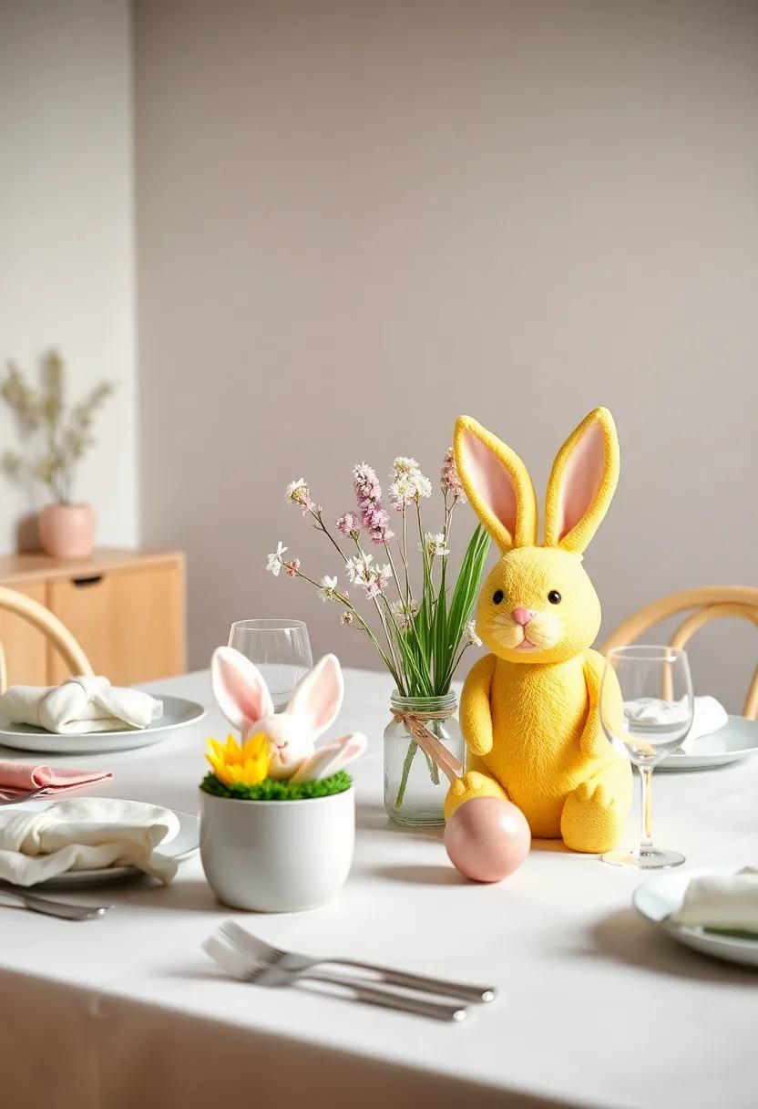 Bunny-Themed Decor Ideas for a playful Dining Experience
