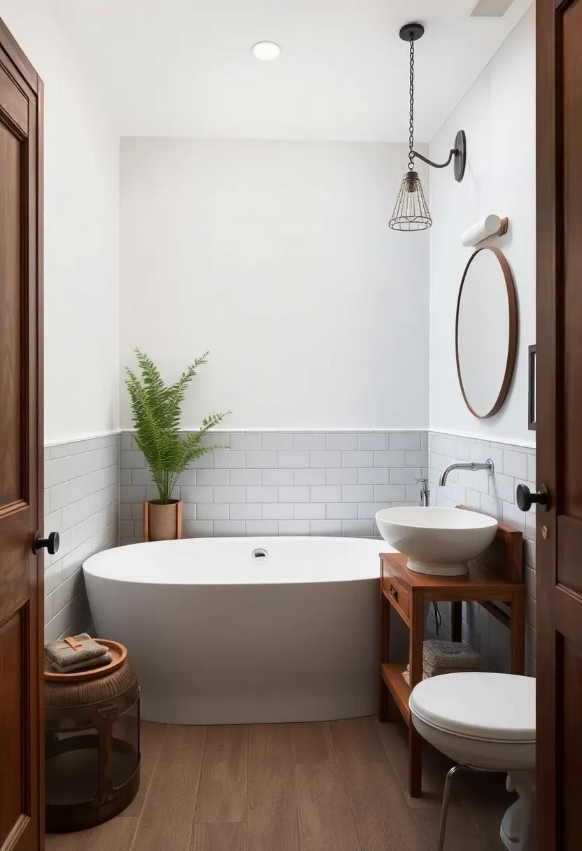 Playing with Scale: balancing Larger Antique Elements with Minimalist Designs