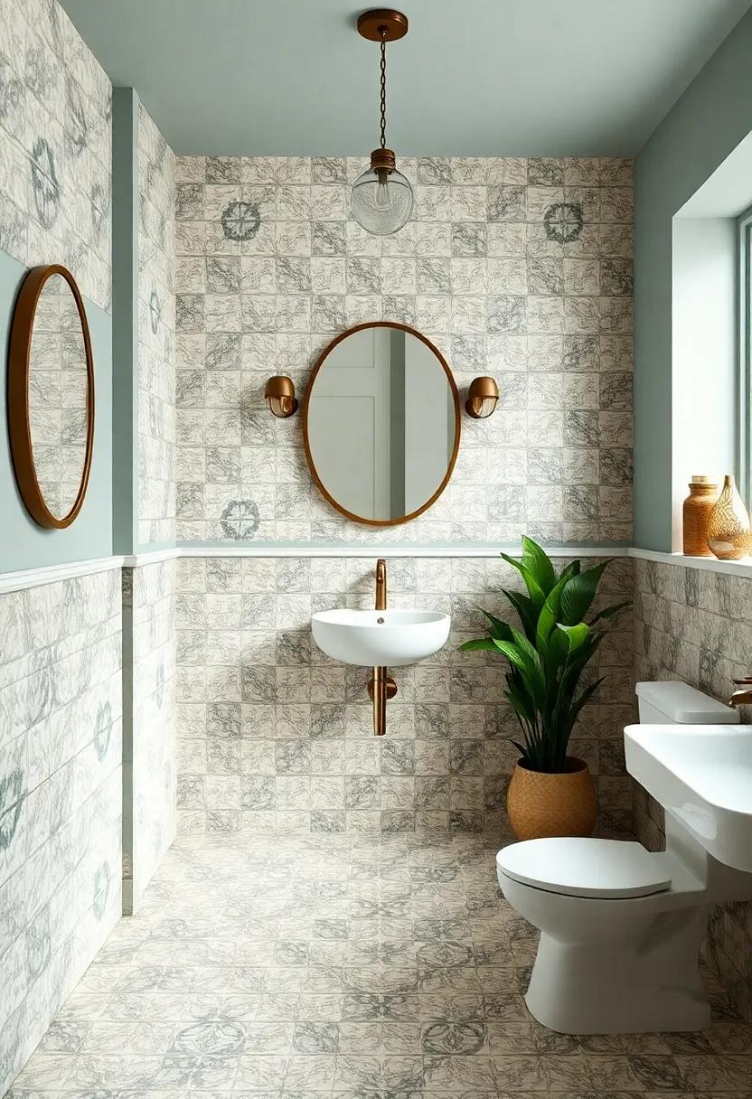 Tiling Options: Blending Vintage Patterns with Contemporary Shapes
