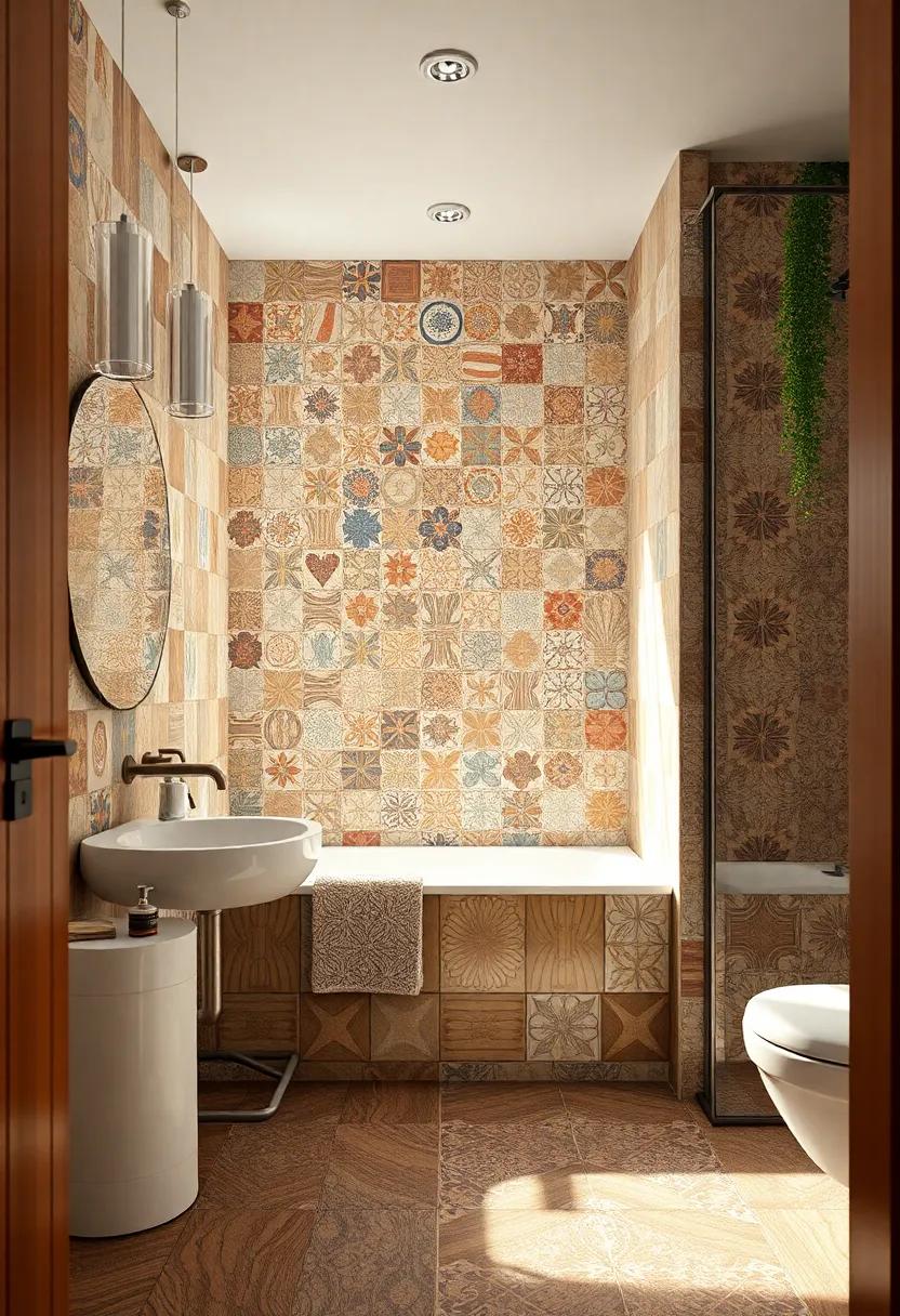 Embracing Whimsy: Playful tile Arrangements for Personalized Spaces