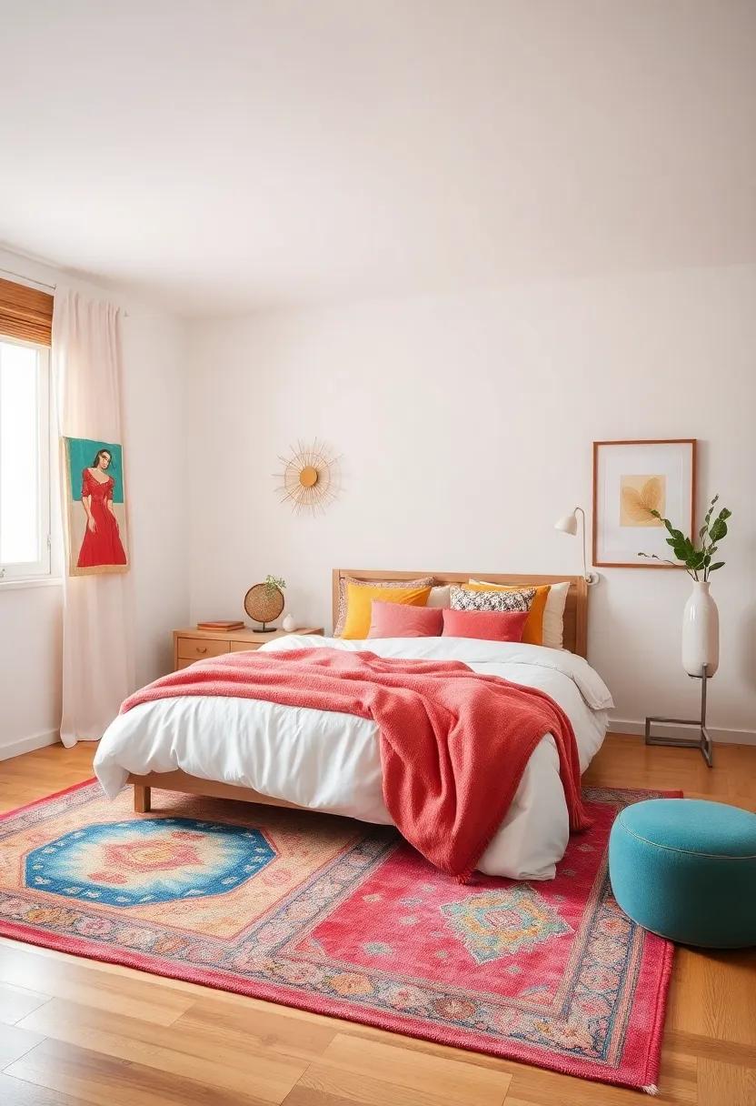 Using Rugs to Define Spaces and Add colorful ‌Dimension to Your Bedroom