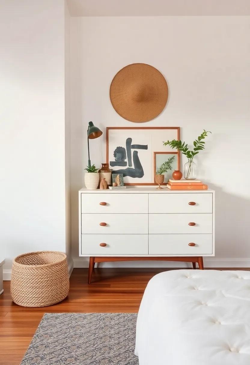 A Mid-Century Modern Dresser ‍- Perfect​ for adding ‌a touch of ‍retro​ elegance ‌while ⁤providing ample storage for ⁢clothes and accessories