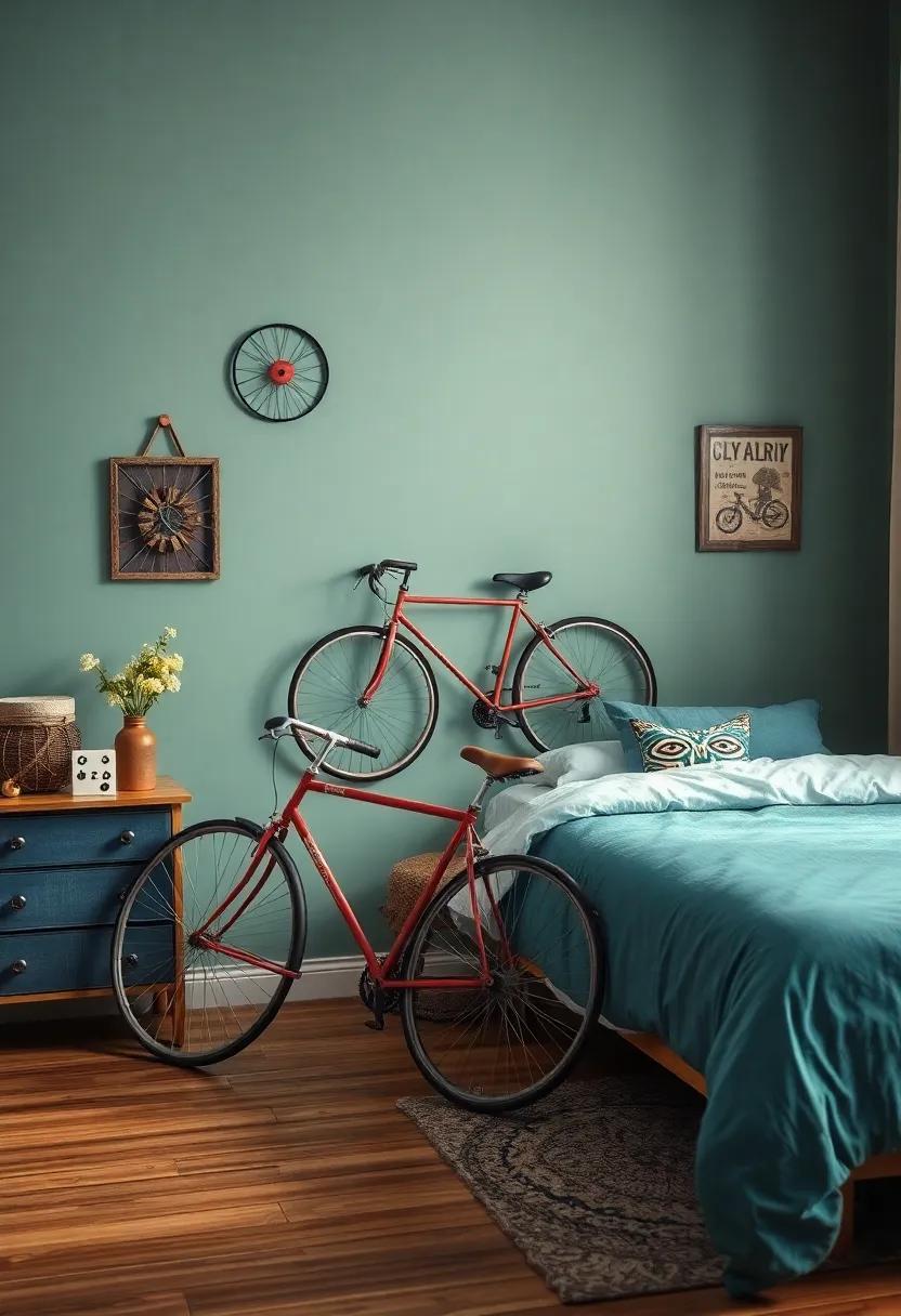 Vintage Bicycles or accessories - Use vintage ⁣bikes or bike-related decor as quirky wall ⁢art ⁤or statement pieces
