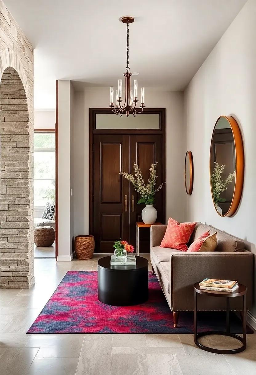 Mirrored Accents: Utilize mirrors to create the illusion of a larger space while reflecting light and adding elegance