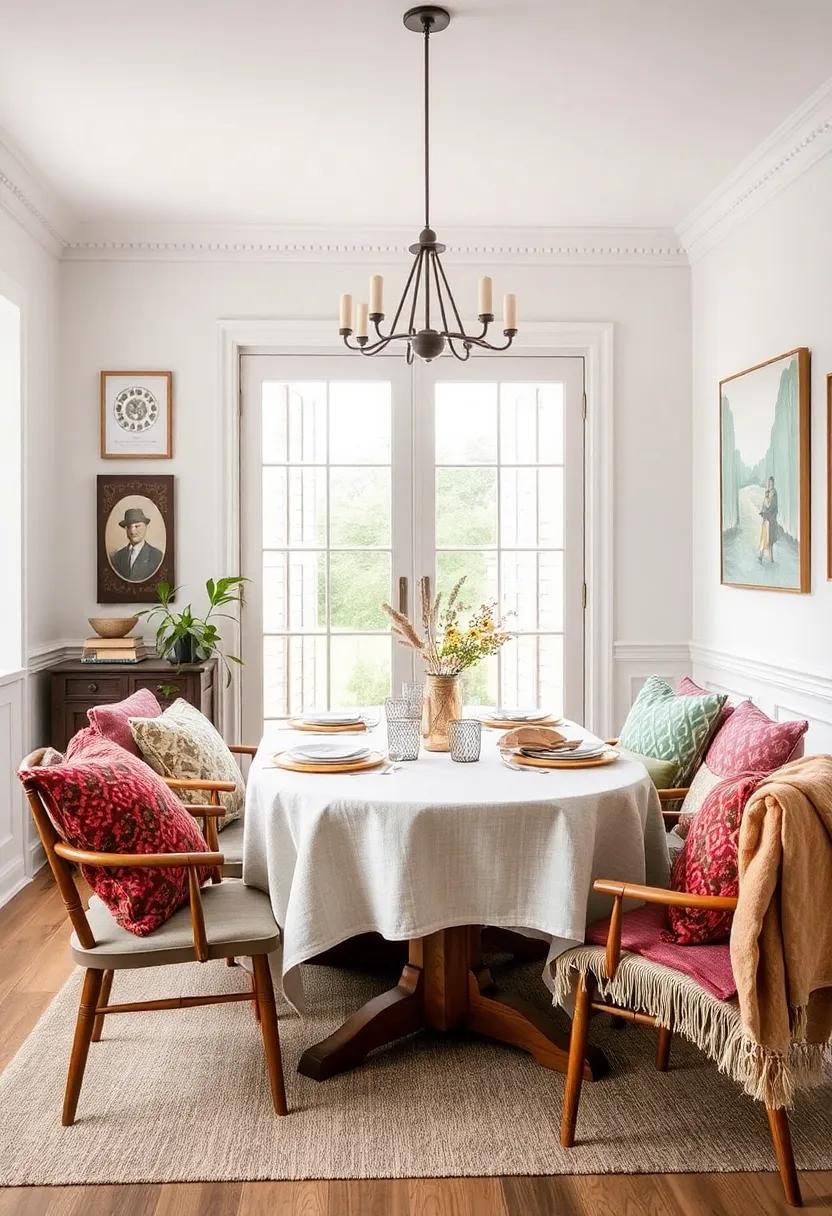 Cozy Textiles: Incorporate plush tablecloths, soft cushions, and warm throws to encourage guests to linger longer and feel at home