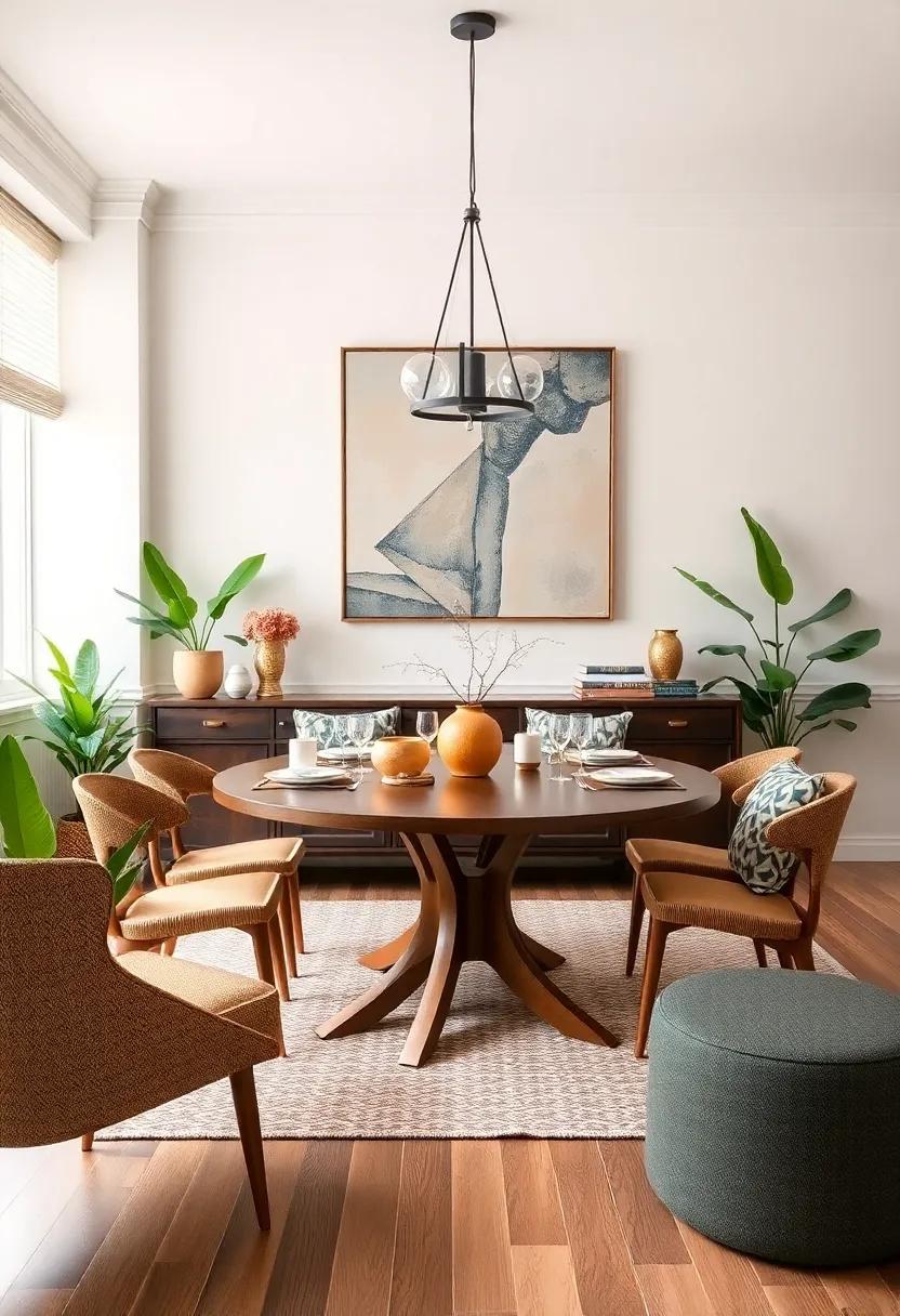 Accent Walls: Designate one wall as a focal point with bold wallpaper or paint to draw the eye and add personality to the room