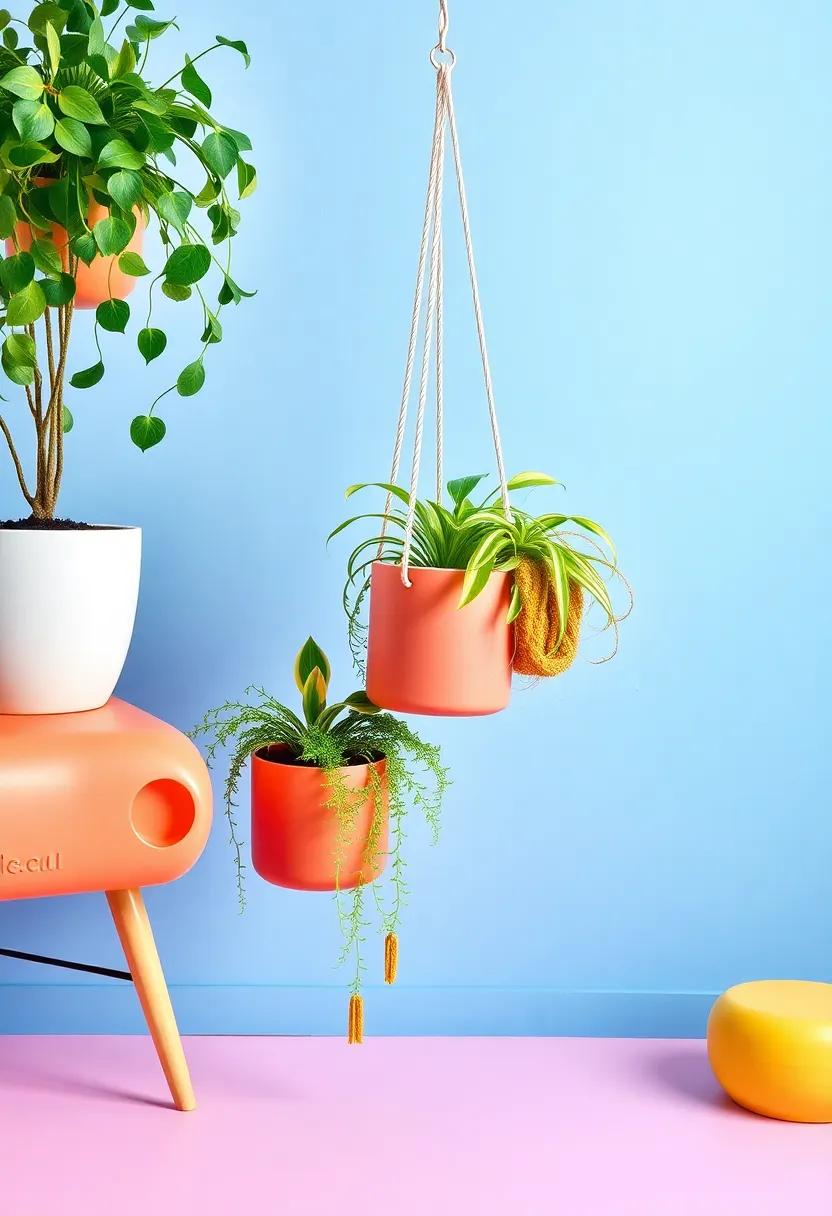 Quirky Plant Holders: Elevate your‌ greenery with fun planters or hanging ​pots that add a playful twist to your indoor garden