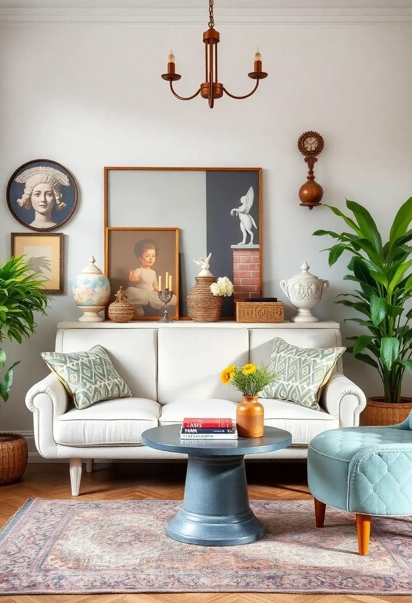 Whimsical ⁢Antiques: Incorporate quirky antiques or ‍vintage pieces that add ⁢character⁤ and a distinctive touch‌ to ‍your home’s ambiance