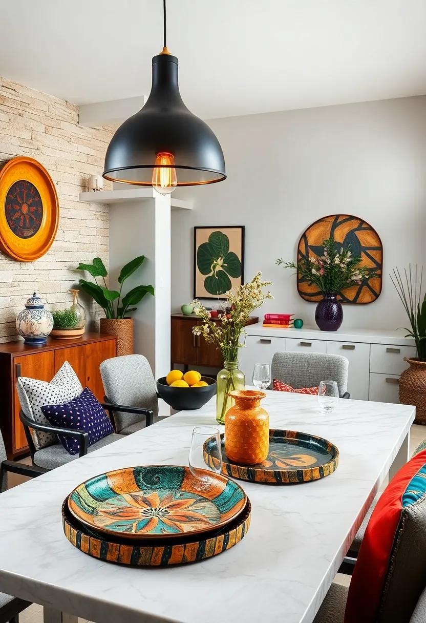 Funky Serving ⁣Platters: Serve meals‌ on ‍bold,⁣ artistic platters⁣ that double ‍as ​decorative accents for ⁢your table