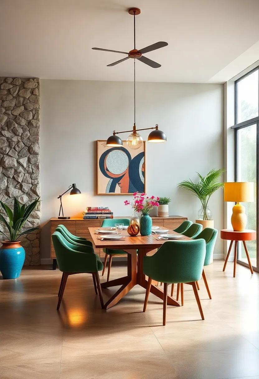 Marvelous​ Table Lamps: add ​an ‌unexpected twist with whimsical table lamps‌ featuring playful designs ‍that illuminate‍ your dining ⁤area