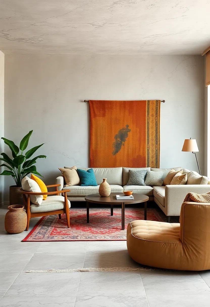 Provence-Style Dresser with a Minimalist Acrylic Desk: Combine the rustic charm of old-world Europe with the clean aesthetic of contemporary design for a balanced workspace